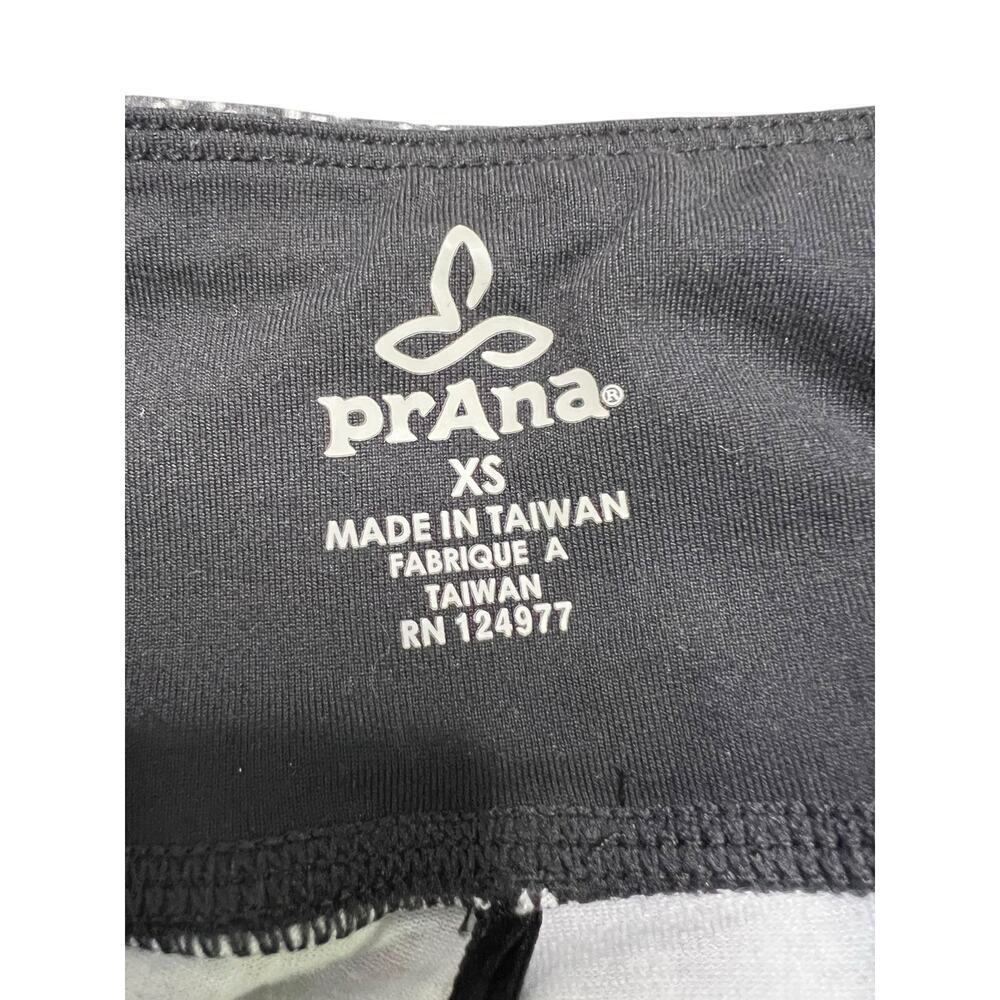 Prana Women’s Maison Knicker Black / White Ibiza Cropped‎ Capri Leggings - XS - Picture 5 of 7